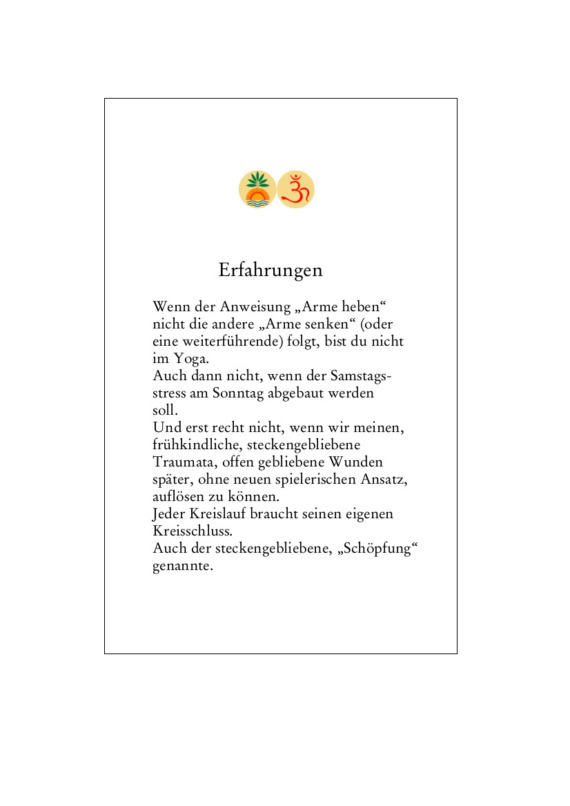 Erfahrungen