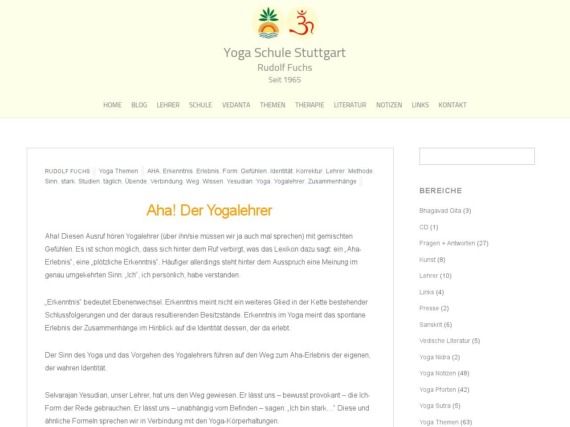 aha der yogalehrer