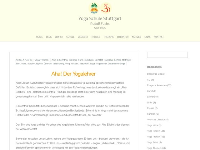 aha der yogalehrer