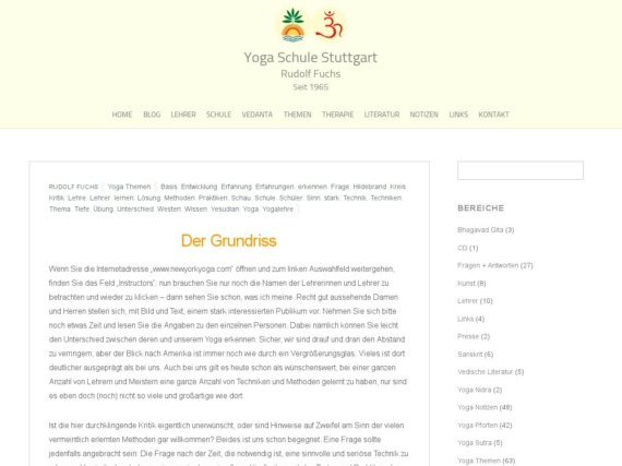 der grundriss