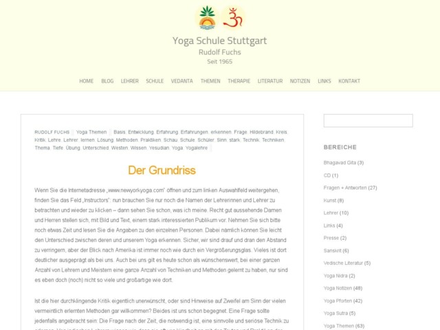 der grundriss