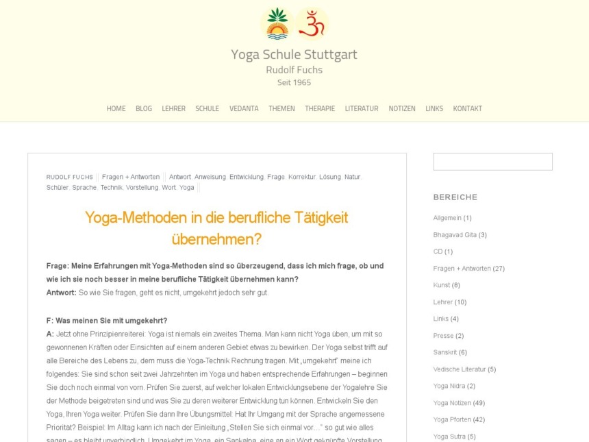 yoga methoden in die berufliche taetigkeit uebernehmen